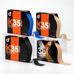 Imagem para a categoria d3Tape K35 / X35 – fita cinesiológica 5 cm x 35 m