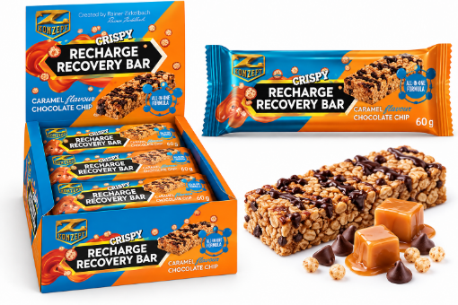 Imagem de Recharge Recovery Bar Z-Konzept – 60 g, Caramel Chocolate Chip